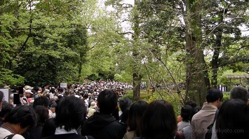 混み過ぎな平安の庭①