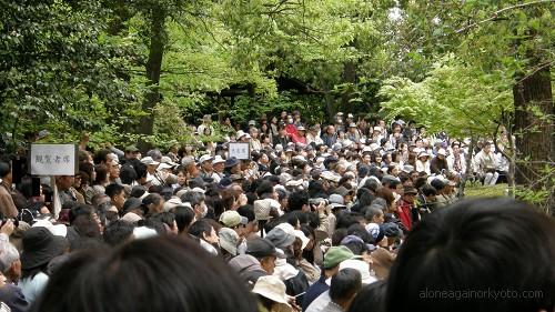 混み過ぎな平安の庭②